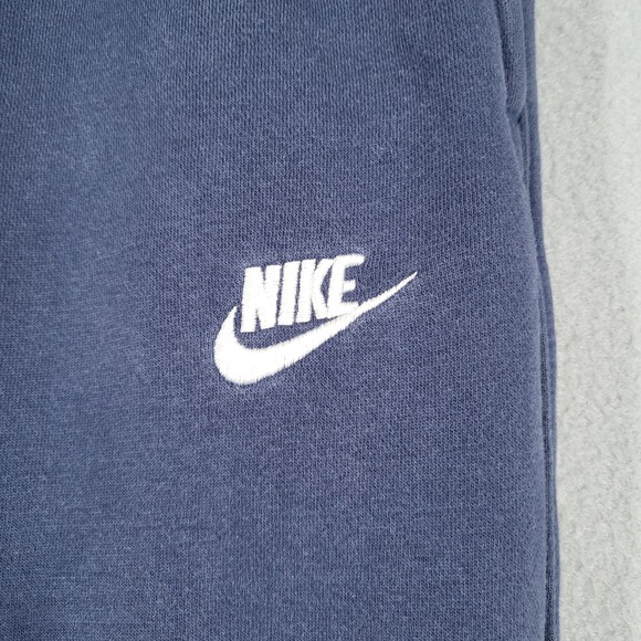 Nike Joggers Mens Small Navy Blue Jogger Athletic Casual Comfort Sweatpants - Picture 3 of 15